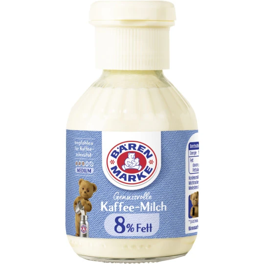 Genussvolle Kaffee-Milch 8% Fett 170G 1 Genussvolle Kaffee-Milch 8% Fett 170G