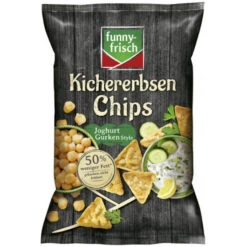 Kichererbsenchips Joghurt Gurken Style 80G