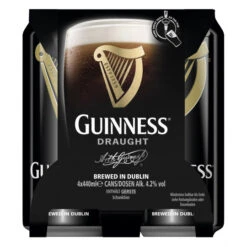 Guinness Draught Mit Floating Widget Dose 4x 0,44L