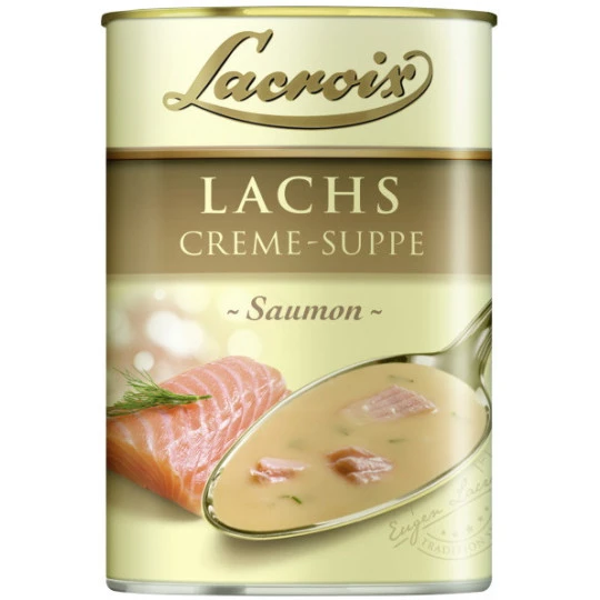 Lachs-Creme-Suppe 400ML 1 Lachs-Creme-Suppe 400ML