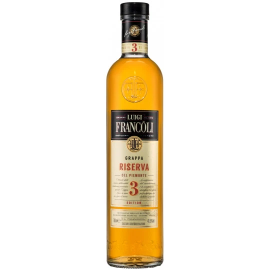 Grappa Riserva 3 Anni 0,7L 1 Grappa Riserva 3 Anni 0,7L