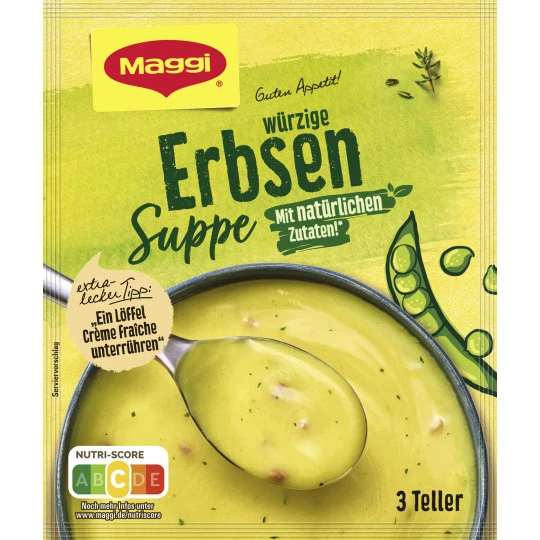 Guten Appetit Würzige Suppe Erbsen Ergibt 750ML 1 Guten Appetit Würzige Suppe Erbsen Ergibt 750ML
