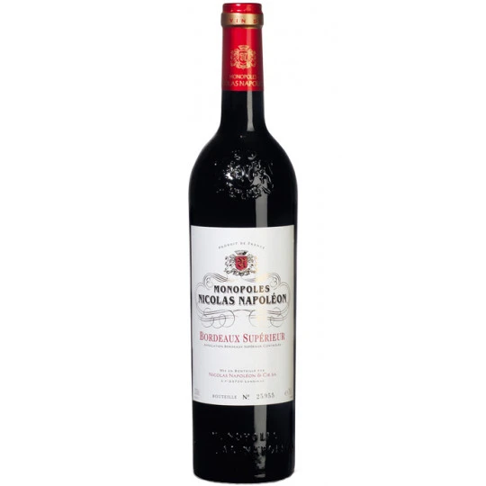 Nicolas Napoleon Bordeaux 0,75L 1 Nicolas Napoleon Bordeaux 0,75L