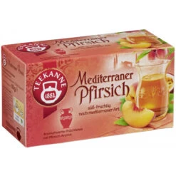 Tee Mediterraner Pfirsich 20ST 50G
